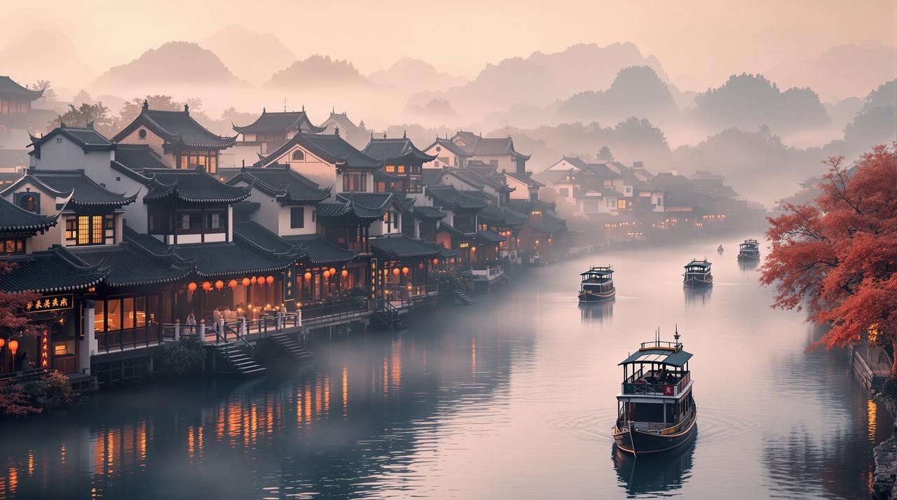 江南烟雨：水墨长卷 - 老王影视高清播放封面